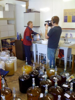 andy making wine with videographer sm.jpg