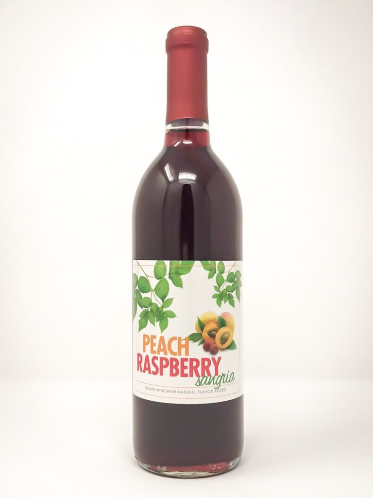 Peach Raspberry Sangria
